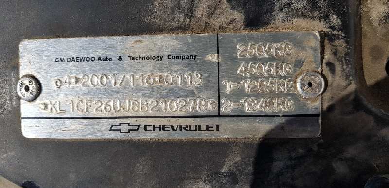 CHEVROLET CAPTIVA 2.0 VCDI LS   |   06.07 - 12.11