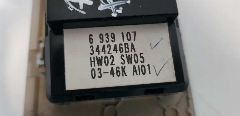 MANDO ELEVALUNAS DELANTERO IZQUIERDO BMW SERIE 5 BERLINA (E60) 530d   |   07.03 - 12.06