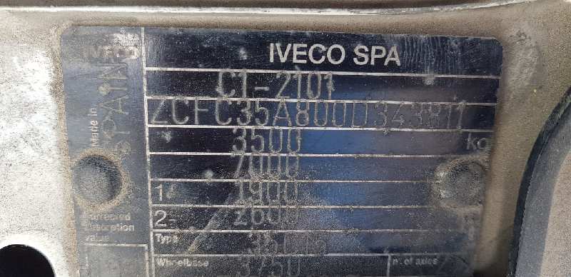 IVECO DAILY CAJA CERRADA (1999 =>) 35 - C 14 Caja cerrada, techo sobreelevado   |   09.04 - 12.06