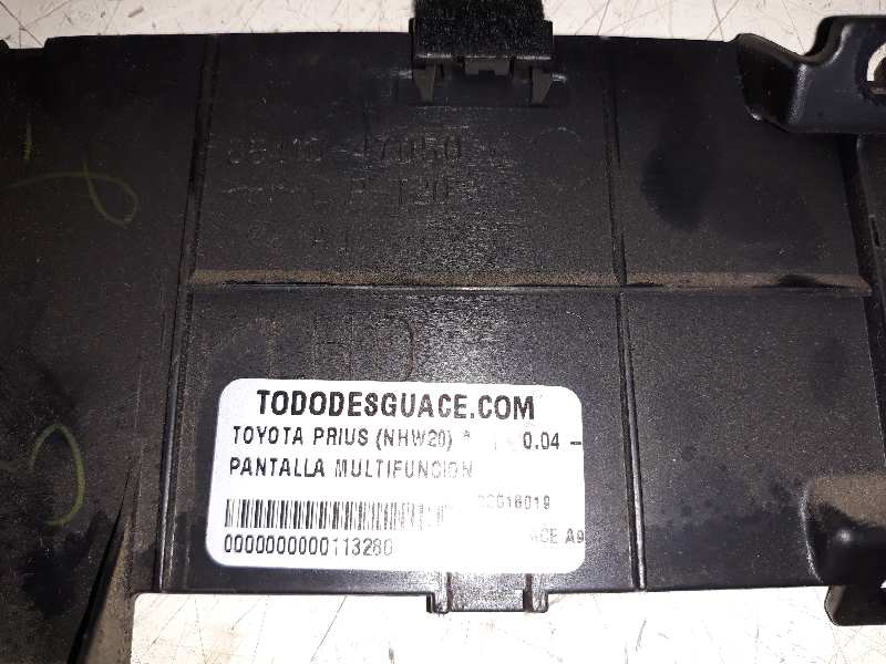 CARCASA CUADRO INSTRUMENTOS TOYOTA PRIUS (NHW20) *   |   0.04 - 0.09