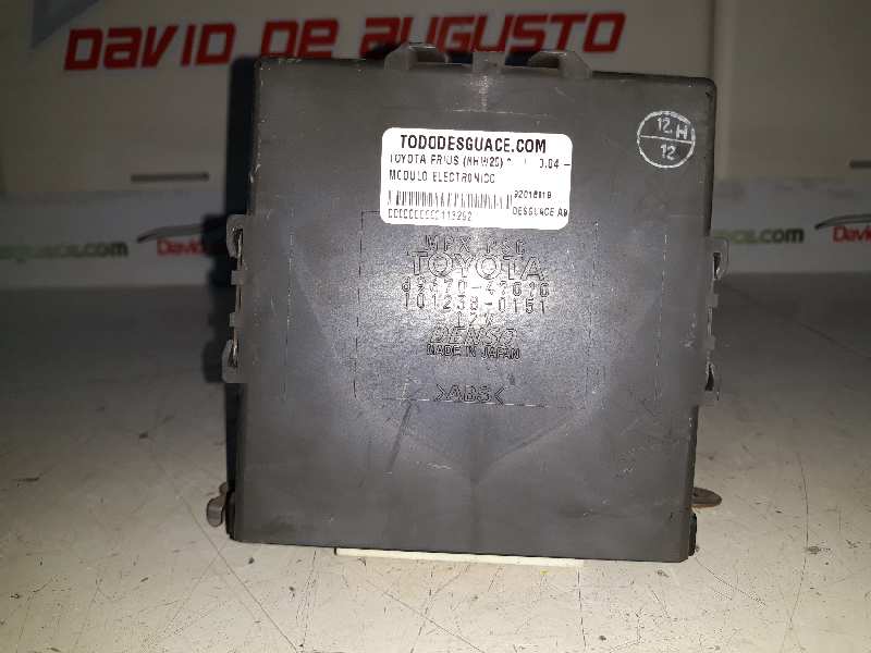 MODULO ELECTRONICO TOYOTA PRIUS (NHW20) *   |   0.04 - 0.09