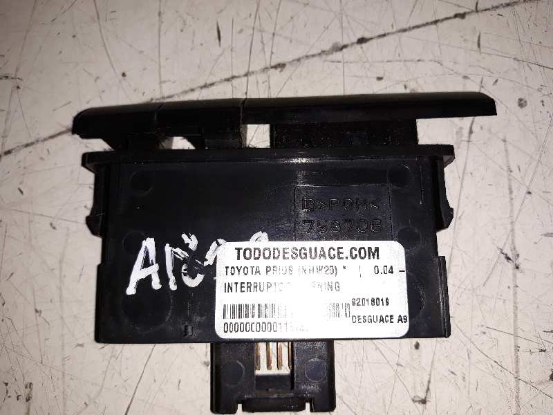 INTERRUPTOR WARNING TOYOTA PRIUS (NHW20) *   |   0.04 - 0.09