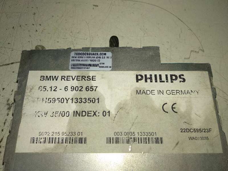 SISTEMA AUDIO / RADIO CD BMW SERIE 3 BERLINA (E46) 320d