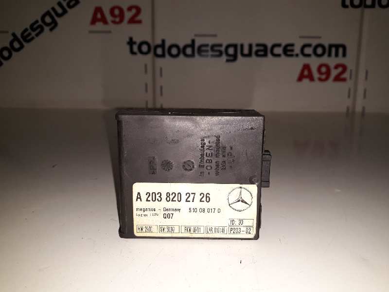 MODULO ELECTRONICO MERCEDES CLASE S (W220) BERLINA 320 CDI (220.025)   |   08.02 - 12.05
