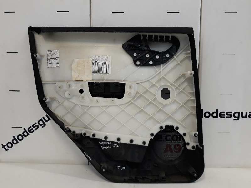 GUARNECIDO PUERTA TRASERA DERECHA MERCEDES CLASE A (W169) A 160 BE Red & Black (169.331)   |   06.09 - ...