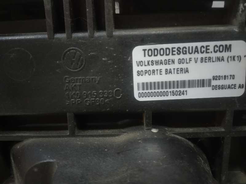 SOPORTE BATERIA VOLKSWAGEN GOLF PLUS (5M1) Edition   |   01.08 - 12.09