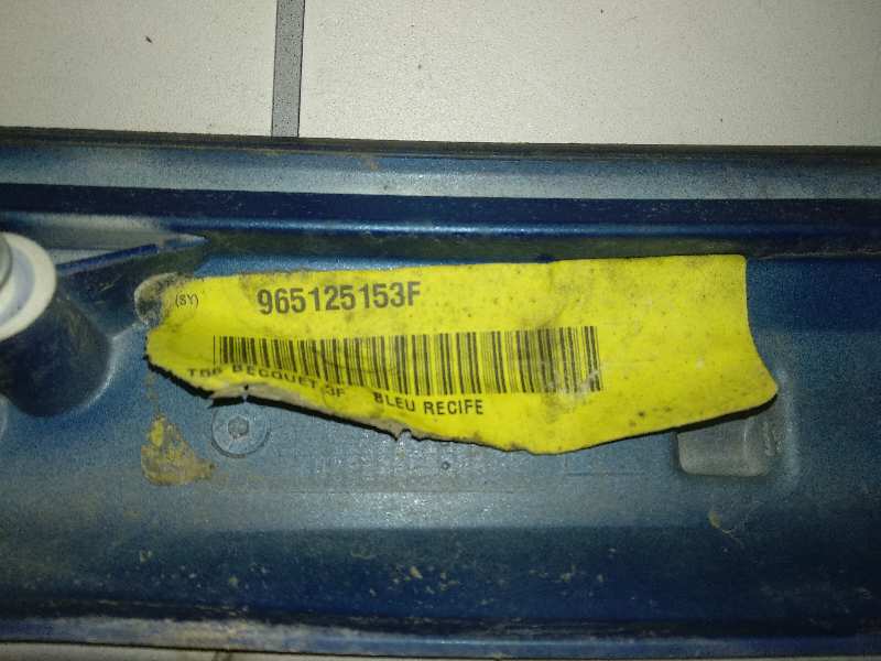 ALERON TRASERO PEUGEOT 307 (S1) 2.0 16V CAT