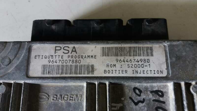 CENTRALITA MOTOR UCE CITROEN XSARA PICASSO 1.8 CAT (6FZ / EW7J4)