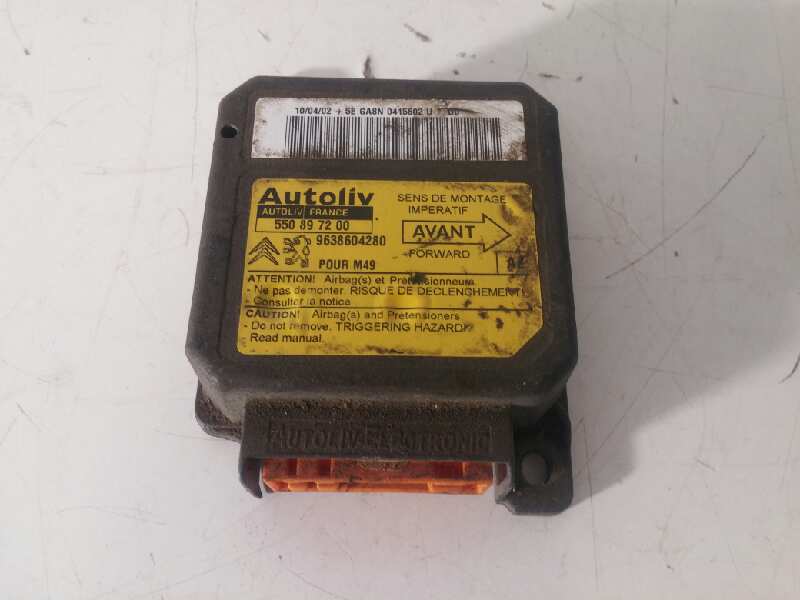 CENTRALITA AIRBAG PEUGEOT PARTNER (S2) 1.9 Diesel