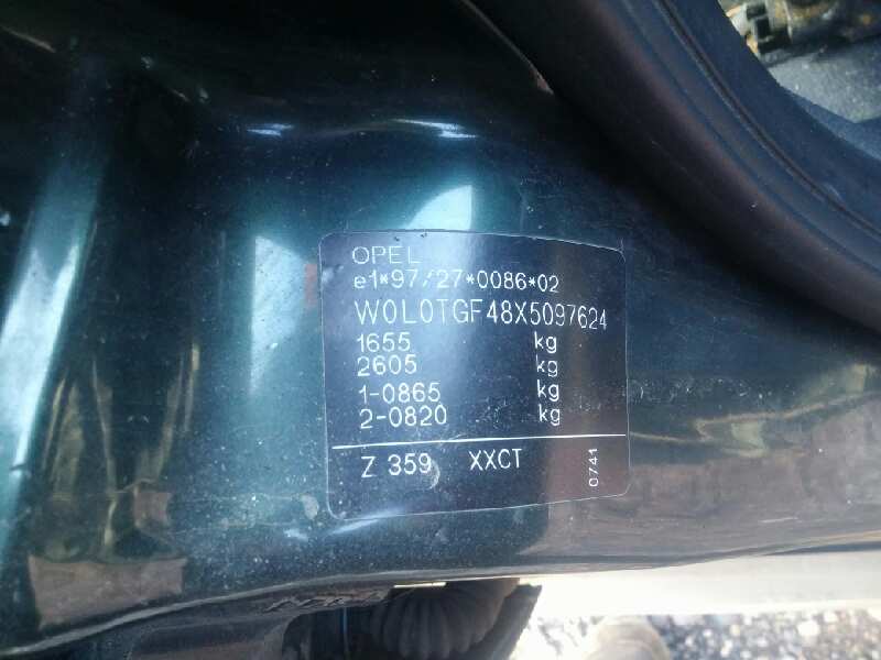 OPEL ASTRA G BERLINA Club Motor 1,6 Ltr. - 55 kW