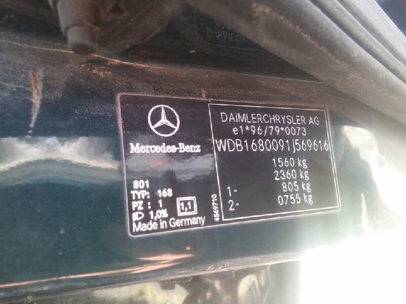 MERCEDES-BENZ CLASE A (W168) 1.7 CDI Diesel CAT Motor 1,7 Ltr. - 66 kW CDI Diesel CAT