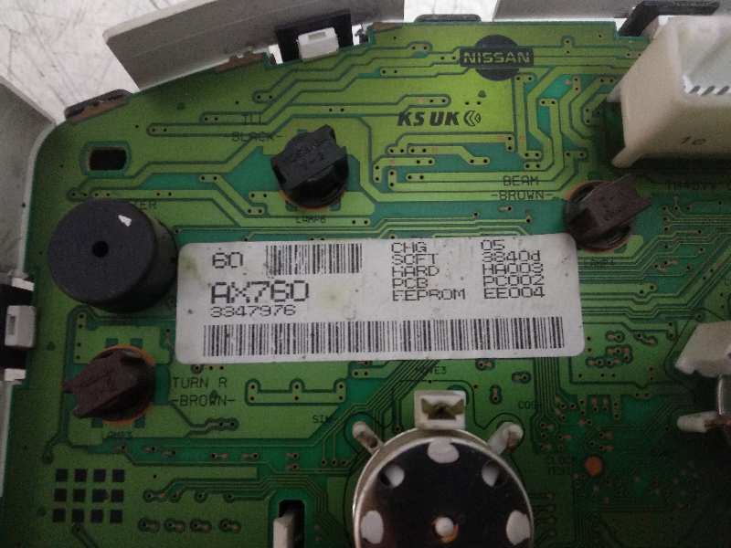 CUADRO INSTRUMENTOS NISSAN MICRA (K12E) Acenta