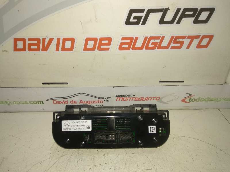 MANDO CALEFACCION / AIRE ACONDICIONADO MERCEDES CLASE C (W204) LIM. C 300 CDI 4-Matic BlueEfficiency (204.092)   |   01.11 - 12.14