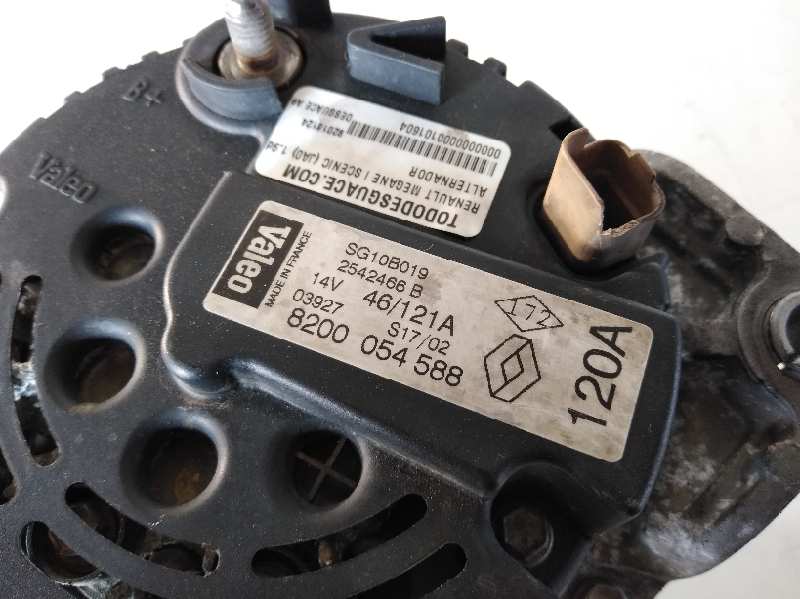 ALTERNADOR RENAULT MEGANE I SCENIC (JA0) 1.9dTi Alize