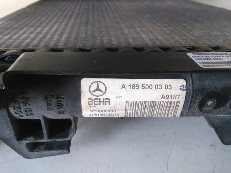 RADIADOR AGUA MERCEDES CLASE A (W169) A 160 BE Red & Black (169.331)   |   06.09 - ...
