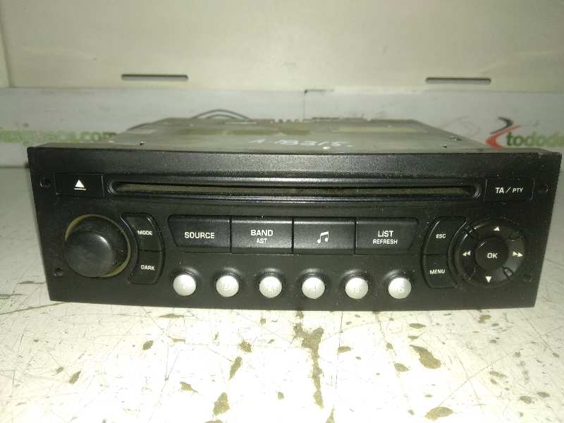 SISTEMA AUDIO / RADIO CD CITROEN C4 BERLINA Collection   |   01.06 - 12.08