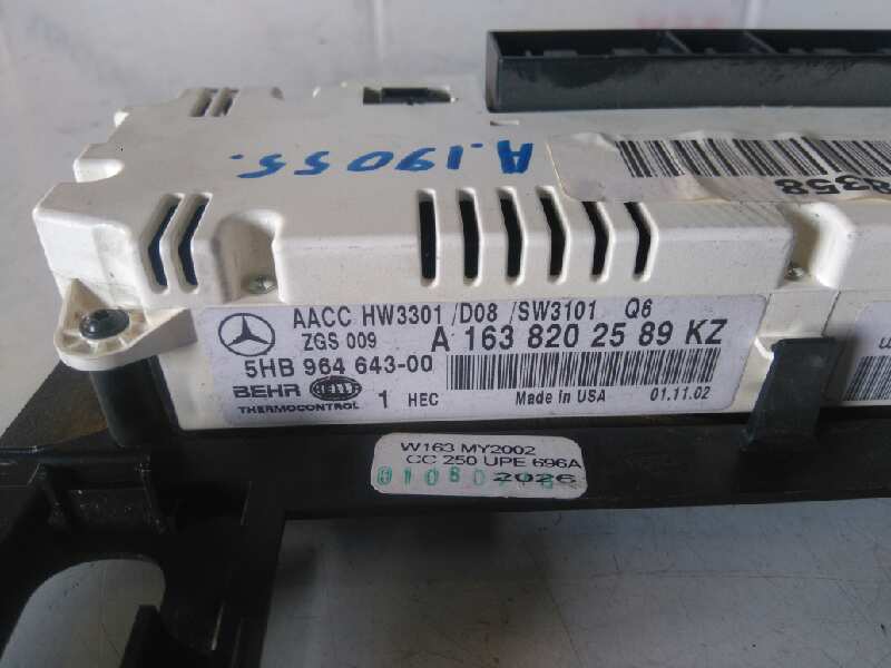 MANDO CLIMATIZADOR