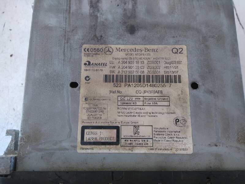 SISTEMA AUDIO / RADIO CD