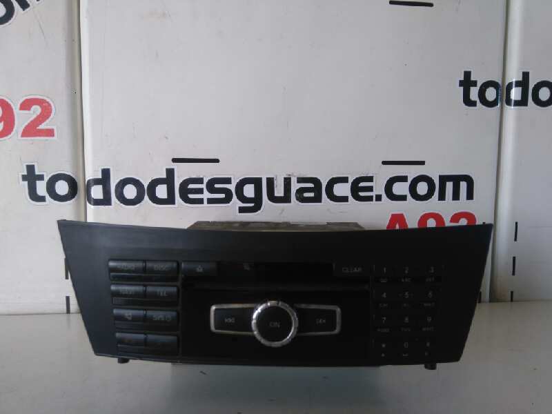 SISTEMA AUDIO / RADIO CD MERCEDES CLASE C (W204) BERLINA C 200 CDI BlueEfficiency (204.001)   |   10.09 - 12.11