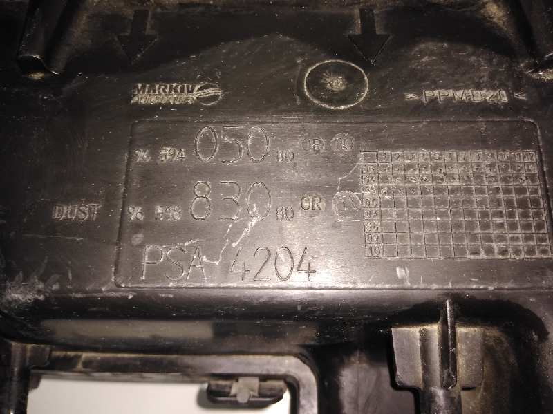 CAJA FILTRO AIRE PEUGEOT 407 1.6 HDi FAP CAT (9HZ / DV6TED4)
