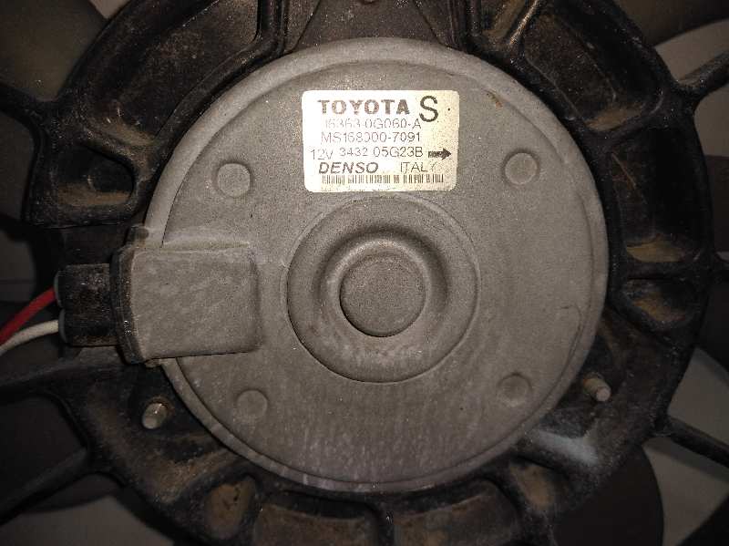 ELECTROVENTILADOR TOYOTA AVENSIS BERLINA (T25) 2.0 D4-D Executive Berlina (5-ptas.)   |   0.03 - ...