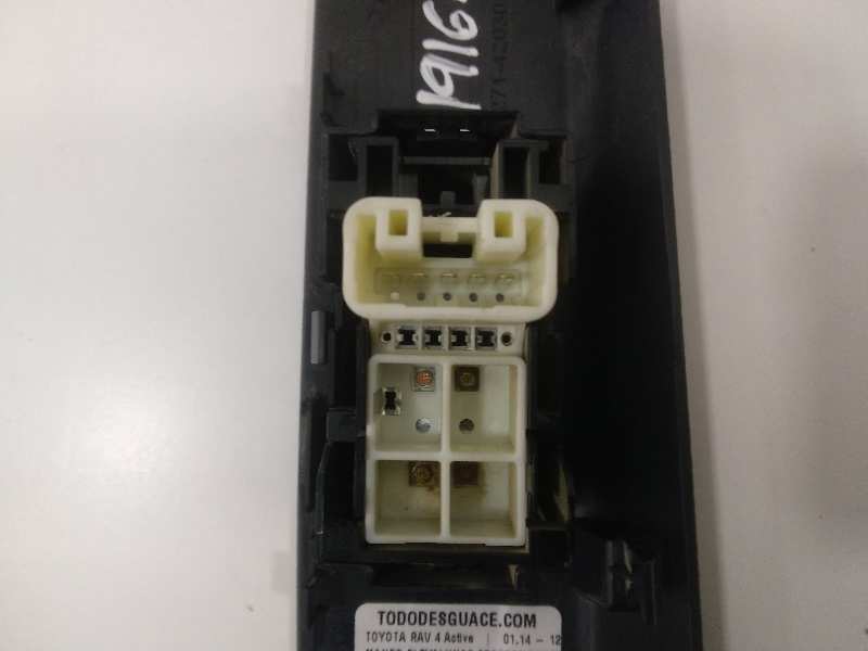 MANDO ELEVALUNAS TRASERO DERECHO TOYOTA RAV 4 Active   |   01.14 - 12.15
