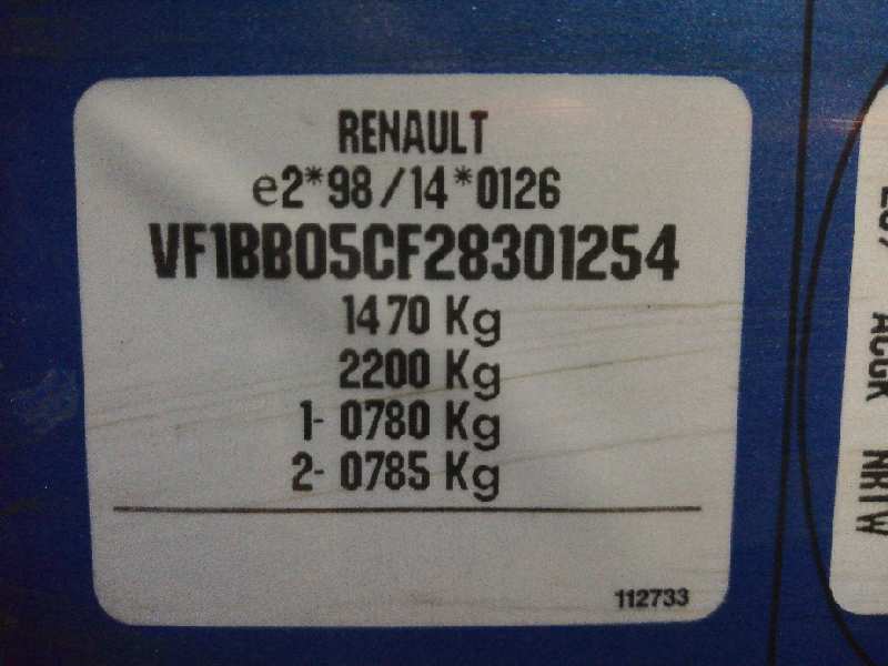 RENAULT CLIO II FASE II (B/CB0) Authentique Motor 1,2 Ltr. - 55 kW foto 7