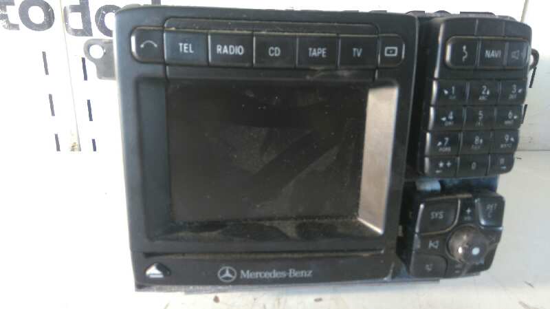 SISTEMA AUDIO / RADIO CD MERCEDES CLASE S (W220) BERLINA 400 CDI (220.028)   |   06.00 - 12.03