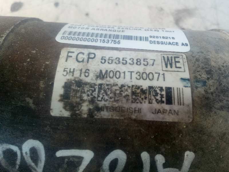 MOTOR ARRANQUE SEAT CORDOBA BERLINA (6K2) Tour