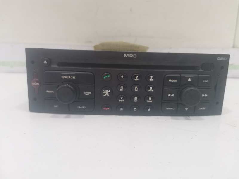 SISTEMA AUDIO / RADIO CD PEUGEOT 207 CC Sport   |   0.07 - ...