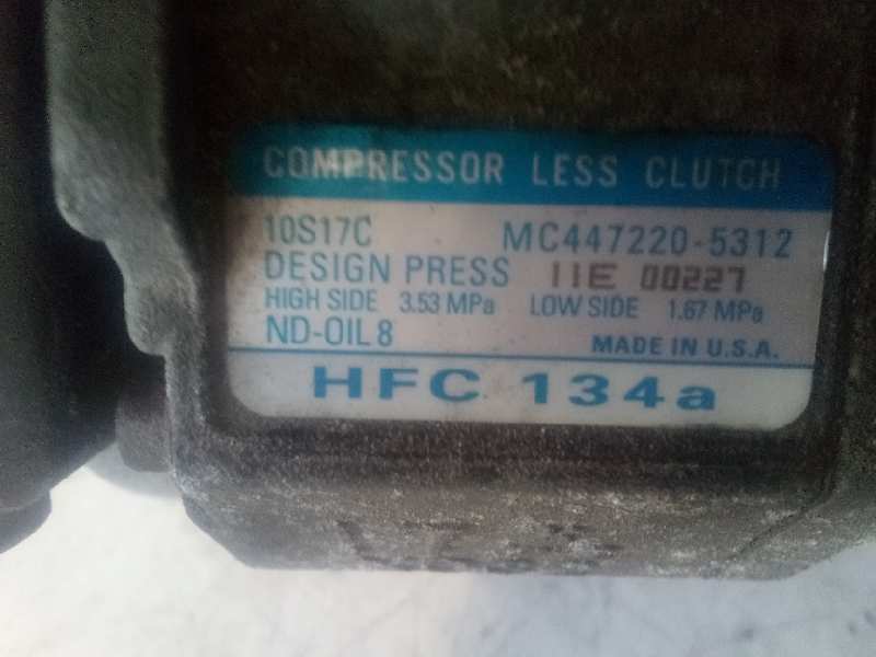 COMPRESOR AIRE ACONDICIONADO CHRYSLER VOYAGER (RG) 2.4 SE