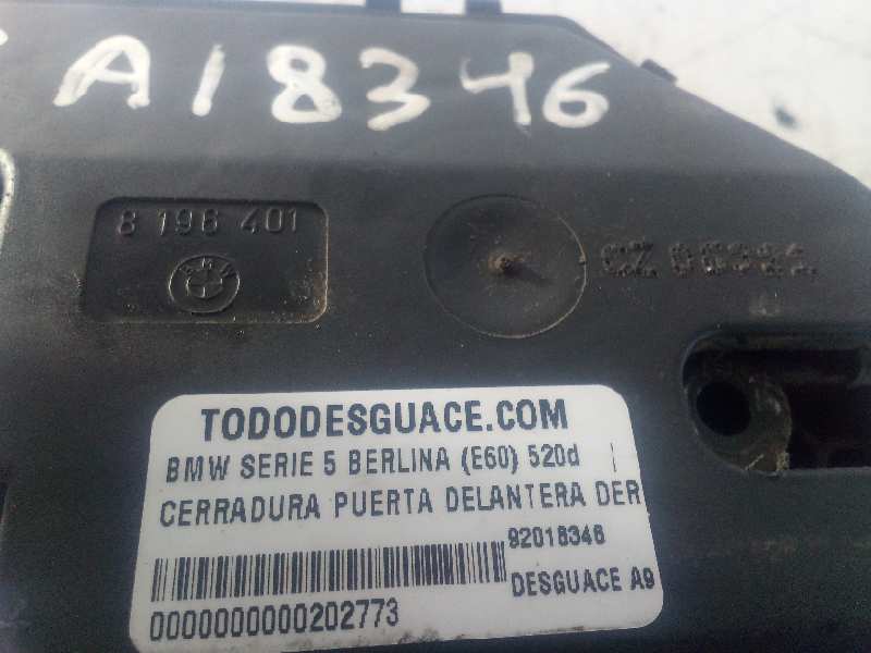 CERRADURA PUERTA DELANTERA DERECHA