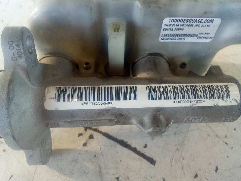 BOMBA FRENO CHRYSLER VOYAGER (RG) 2.4 SE