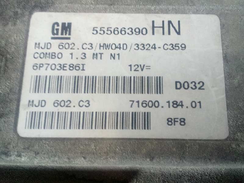CENTRALITA MOTOR UCE