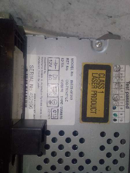 SISTEMA AUDIO / RADIO CD