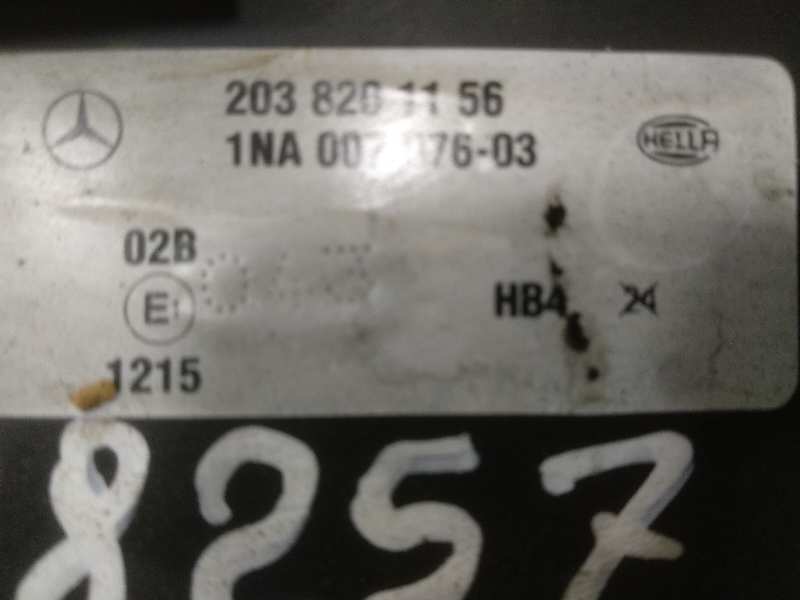 PILOTO ANTINIEBLA DELANTERO IZQUIERDO MERCEDES CLASE C (W203) FAMILIAR C 270 T CDI (203.216)   |   01.01 - 12.05