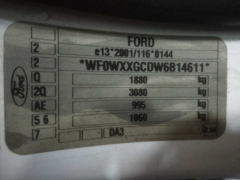 FORD FOCUS TURNIER (CB4) Business Motor 1,6 Ltr. - 66 kW TDCi CAT