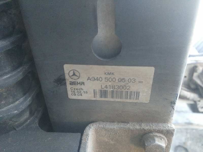 RADIADOR AGUA MERCEDES AXOR 2-EJES 18 TON 2004 -> 1843  4X2   OM 457 LA L (Largo)   |   09.04 - 12.13