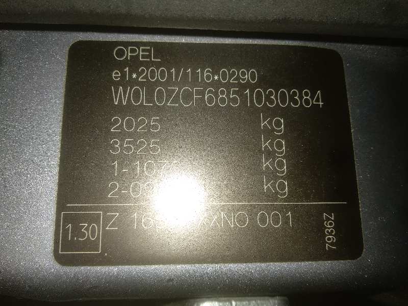 OPEL VECTRA C BERLINA Comfort   |   02.02 - 12.05 foto 2