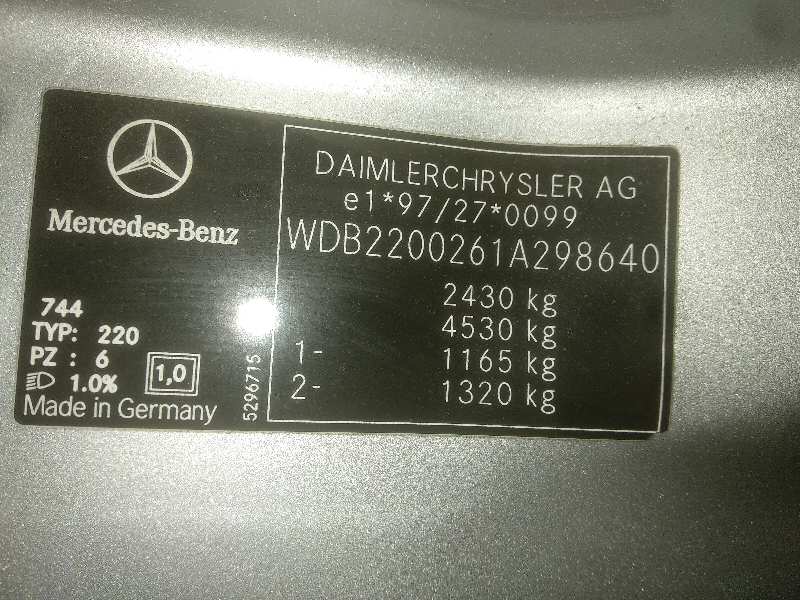 MERCEDES CLASE S (W220) BERLINA 320 CDI (220.026)   |   08.99 - 12.02 foto 2