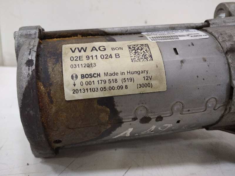 MOTOR ARRANQUE VOLKSWAGEN GOLF VII LIM. (5G1) R 4Motion BlueMotion Tech.   |   01.15 - 12.17