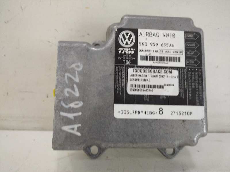 SENSOR AIRBAG VOLKSWAGEN TIGUAN (5N2) R-Line BlueMotion   |   01.15 - 12.16