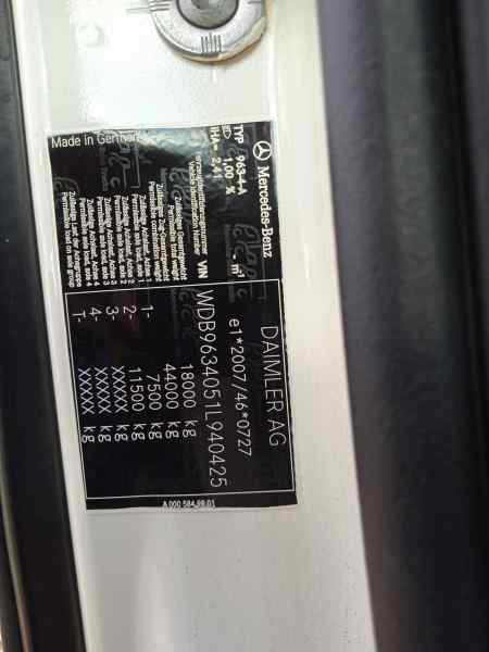 MERCEDES ACTROS BM 963.XXX 3-ACHSER 25XX 6x2 OM470 Fahrgestell L BigSpace   |   06.12 - 12.19 foto 7