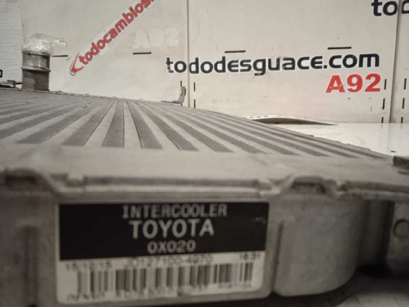 INTERCOOLER TOYOTA AVENSIS Advance   |   02.15 - 12.18