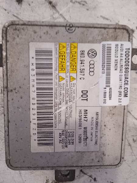 MODULO XENON AUDI A4 ALLROAD QUATTRO (8K) 2.0 TDI (125kW)   |   03.09 - 12.11