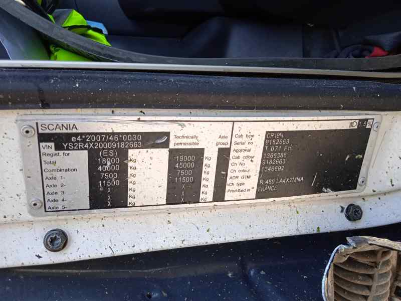 SCANIA SERIE P/G/R (L-CLASE) FSa R480 (4x2) Largo CR 19 A   |   01.08 - 12.13 foto 2