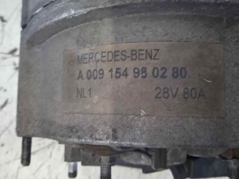 ALTERNADOR MERCEDES ATEGO 4-CILINDROS 4X2/BM 970/2/5/6 712    (4X2)  OM 904 LA L (Largo)   |   09.97 - 12.04