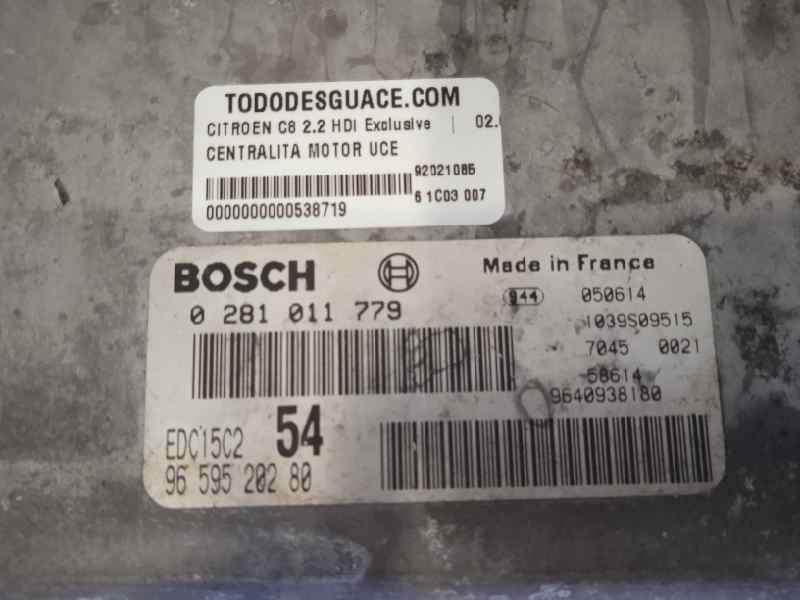 CENTRALITA MOTOR UCE CITROEN C8 2.2 HDi Exclusive   |   02.04 - 12.06