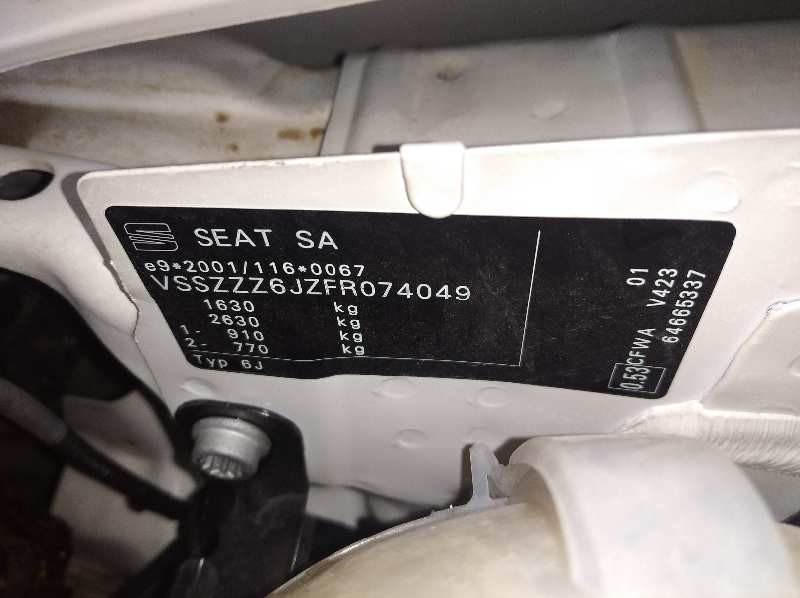 SEAT IBIZA (6J5) Reference   |   05.10 - 12.15