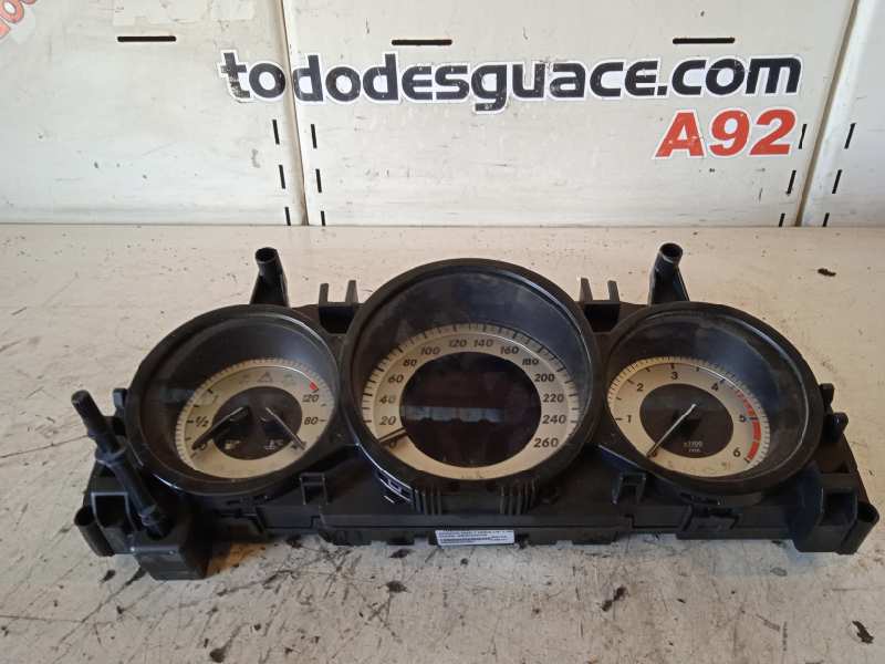 CUADRO INSTRUMENTOS MERCEDES CLASE C (W204) LIM. C 220 CDI BlueEfficiency (204.002)   |   01.11 - 12.14